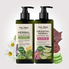 Bộ Dầu Gội & Gel Tắm Herbal Thảo Mộc Phục Hồi