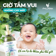Gel tắm gội em bé Khoẻ Tự Nhiên Don't cry baby