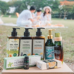Bộ Gội Xả thảo dược phục hồi herbal 550ml