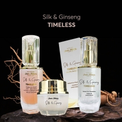 Bộ sản phẩm chống lão hoá, mờ thâm nám Timeless Silk & Ginseng