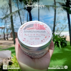 Muối tắm Oriental therapy scrub Bạch chỉ & Hoa hồng