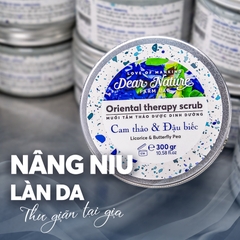 Muối tắm Oriental therapy scrub Hoa đậu biếc