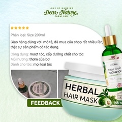 Mặt nạ kem ủ dưỡng tóc Herbal Hair Mask