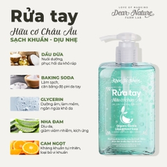 Rửa tay hữu cơ Châu Âu - 280ml