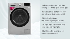 Máy giặt sấy lồng ngang 9 Kg FV1409G4V Inverter