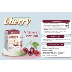 CHERRY EXTRACT tăng cường sức khỏe, bổ sung Vitamin C hộp 30 gói - Yazaha chính hãng