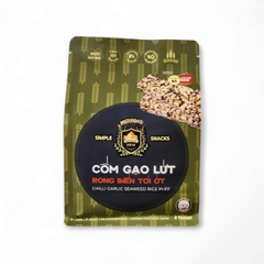 THANH CỐM GẠO LỨT RONG BIỂN TỎI ỚT 21G