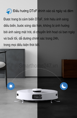 Robot hút bụi lau nhà thông minh Ecovacs Deebot T10 Turbo - Tự giặt giẻ lau