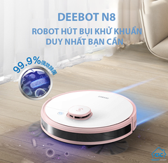 Robot hút bụi lau nhà thông minh Ecovacs Deebot N8