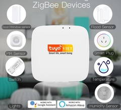 Bộ điều khiển trung tâm Tuya Zigbee - Wifi