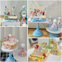 Bánh sinh nhật pate cho thú cưng - Mẫu V001