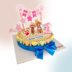 Bánh sinh nhật pate cho thú cưng - size S 15cm