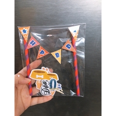Bộ sticker trang trí bánh sinh nhật cho thú cưng