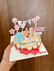Bánh sinh nhật pate cho thú cưng - size S 15cm