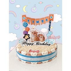 Bánh sinh nhật pate cho thú cưng - Size M 18cm