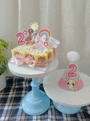 Bánh sinh nhật pate cho thú cưng - Mẫu V001