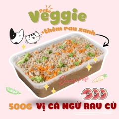 Sunny pate bổ sung thêm RAU CỦ cho chó mèo - hộp 450G