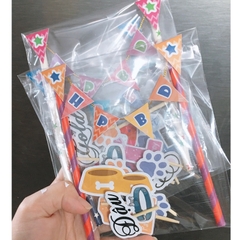 Bộ sticker trang trí bánh sinh nhật cho thú cưng