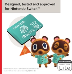 SD Card Nintendo Switch (512GB) - Animal Crossing