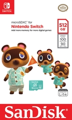 SD Card Nintendo Switch (512GB) - Animal Crossing