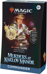 MTG: Murder at Karlov Manor - Blame Game Commander Deck
