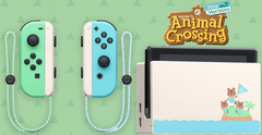 Nintendo Switch V2 (Animal Crossing Edition)