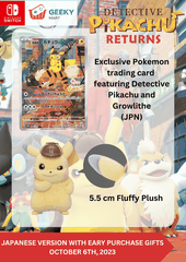 Detective Pikachu Returns (Japanese version with exclusive preorder gift)