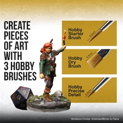 Wargames Delivered Hobby Miniature Painting Kit - Army Painter 12 Acrylic Paint Set