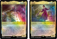 MTG: Dr. Who -  Masters of Evil Commander Deck