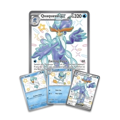 Pokemon TCG: Scarlet & Violet - Paldean Fates Quaquaval Ex Premium Collection