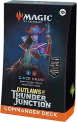 MTG: Outlaws of Thunder Junction - Quick Draw Commander Deck