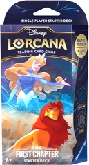 Disney Lorcana: The First Chapter -  Sapphire and Steel Starter Deck