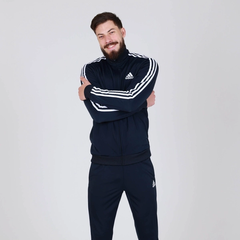 SS.10 - GK9658 - SET TRACKSUIT ADIDAS XANH THAN HỌA TIẾT 3 SỌC