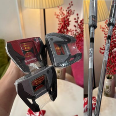 OD.10 - Gậy Golf Spider GT SMALL SLANT + SINGLE BEND  GTR 1.0 Black/Red 33 Inch + 34inch