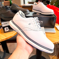 SS.10 57933 - Giày Golf FootJoy Traditions Spikeless màu Trắng