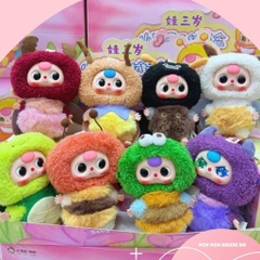Blind box baby three BB3 Tiểu tinh linh côn trùng có móc khóa