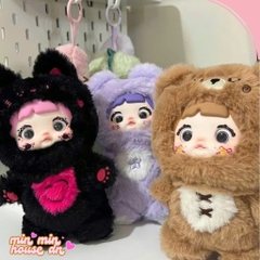 Nommi Ver 1 Động Vật Đáng Yêu, Blind Box Ngẫu Nhiên, móc khoá túi gấu bông