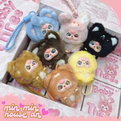 Baby Three thế hệ mới 2025 X Miniso Blind Box - BB3 nhà Min Min