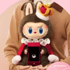 [Auth ] Labubu King POP MART THE MONSTERS Let's Checkmate Series-Vinyl Plush Doll