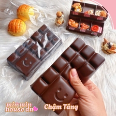Squishy HT Thanh Chocolate Mặt Cười