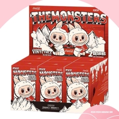 POP MART THE MONSTERS COCA-  LABUBU COLA SERIES-Vinyl Face Blind Box