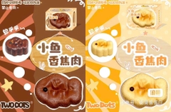 Two Dots squishy Bánh Chuối Cá