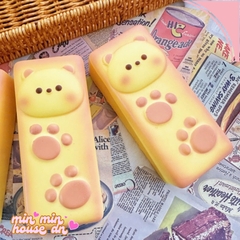 Squishy Chậm Tăng - Bánh Mỳ Chân Mèo Ngọt Ngào HT