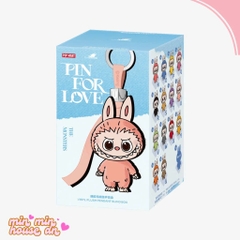 POP MART THE MONSTERS Pin for Love Series-Vinyl Plush Pendant Blind Box ( A-M) - (N-Z)