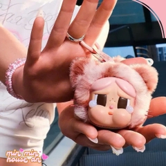 POP MART CRYBABY Wild but Cutie Series - Vinyl Plush Pendant Blind Box - Cry Mèo