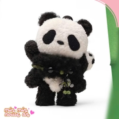 Skullpanda Panda - Gấu trúc - Bảng đặc biệt 17cm móc khoá POP MART