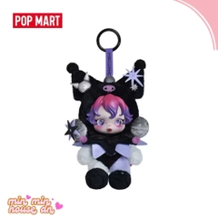 POP MART SKULLPANDA × KUROMI /MY MELODY Plush Action Toys Figure Birthday Gift Kid Toy