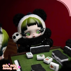Skullpanda Panda - Gấu trúc - Bảng đặc biệt 17cm móc khoá POP MART