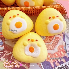 Squishy Chậm Tăng - Bé Trứng Rán HT