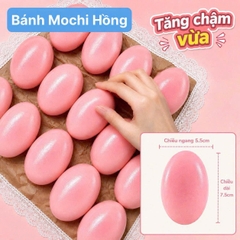 Squishy HT Mochi Vàng - Hồng mềm dính nhẹ